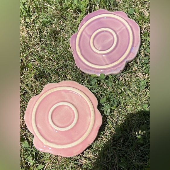 Set of 2 Crackled Glass Coasters - Picture 4 of 9